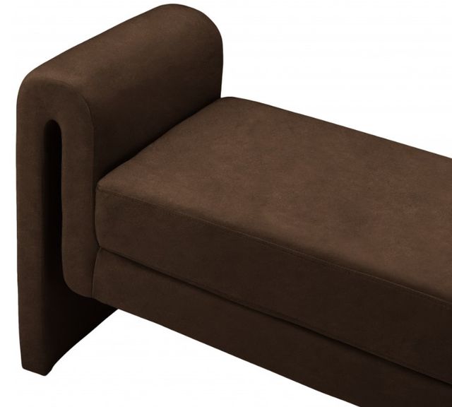 Meridian Furniture Sloan Brown 51" Bench-3
