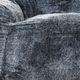 Primo™ International Sealy® Tore Rabbit Fur Blue Steel Bean Bag Chair-5