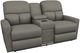 La-Z-Boy® Hawthorn Lead Power Reclining Loveseat with Console and Headrest-0