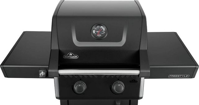 Napoleon Freestyle™ 365 2-Burner Matte Black Freestanding Natural Gas Grill-3