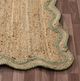 LR Home Scallop Natural/Sage 8'x10' Area Rug-3