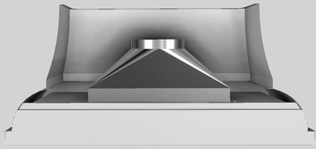 Vent-A-Hood® Designer Series 66" Stainless Steel Wall Mounted Range Hood-2