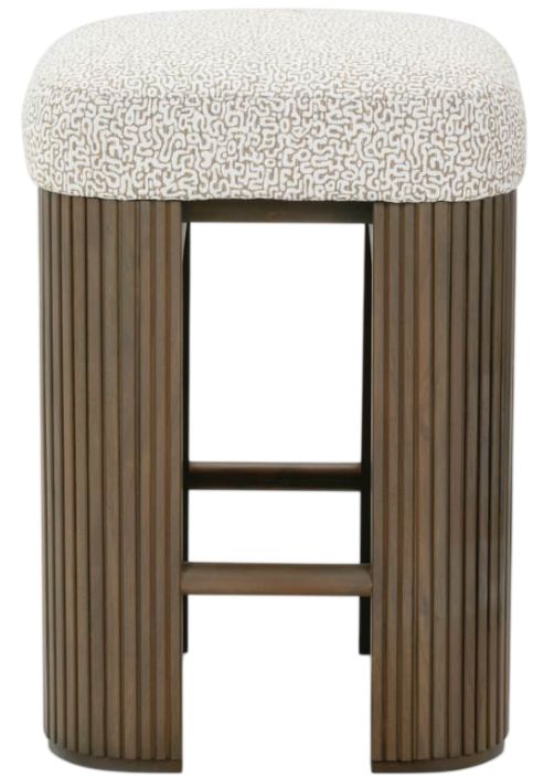 Rowe® Customizable Kindred Barstool in Sesame Legs-1