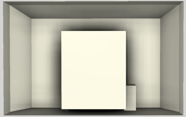 Vent-A-Hood® K Series 30" Biscuit Wall Mounted Liner Insert-1