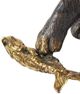 Currey & Company Dark Brown/Polished Gold Gatto Sculpture-3