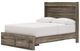 Signature Design by Ashley® Elbrim Brown Full Panel Storage Bed-3