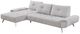 Homelegance® Dominic 2-Piece Light Gray Left-Arm Facing Sectional and Chaise-5