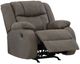 Signature Design by Ashley® First Base Gunmetal Manual Recliner-1