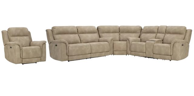Signature Design by Ashley® Next-Gen DuraPella 2-Piece Sand Power Reclining Living Room Seating Set-0