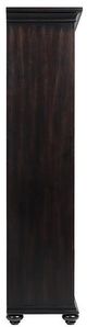 Riverside Furniture Clinton Hill Kohl Black Bookcase-1