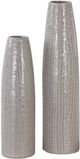 Uttermost® Sara 2-Piece Pale Taupe Vase Set-0
