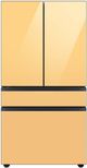 Samsung Bespoke 18" Sunrise Yellow Glass French Door Refrigerator Top Panel-4