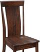 Urban Collections by Yutzy Woodworking Adena Brown Dining Side Chair-1