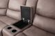 Furniture of America® Demetrius 6-Piece Slate Brown Power Sectional-4