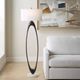 Uttermost® Sonic Dark Bronze Floor Lamp with White Marble Foot-1