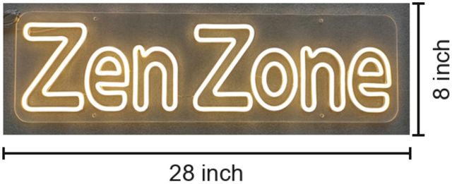 Classy Living Enlightened Zen Zone Neon Sign-2