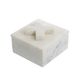 A & B Home White Marble Box-0