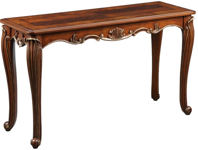 New Classic® Home Furnishings Montecito Brown Console Table-0