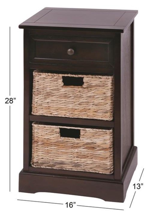 Deco Marche Brown Side Table-3