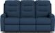 Flexsteel® Kerrie Blue Lapis Reclining Sofa-1