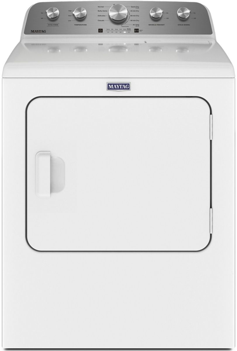 Maytag® 7.0 Cu. Ft. White Front Load Electric Dryer 