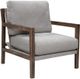 International Furniture Direct Milan Almond Gray Armchair-0