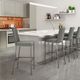 Amisco Customizable Linea Upholstered Bar Stool-1