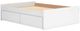 Signature Design by Ashley® Onita White Queen Panel 4-Drawer Storage Bed-3