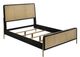 Coaster® Arini 4-Piece Black/Natural Queen Bedroom Set-1