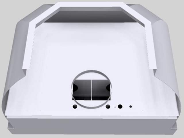 Vent-A-Hood® Designer Series 36" White Wall Mounted Range Hood-2