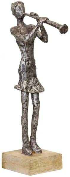 StyleCraft Silver Musician Ladies Statues-3