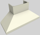 Vent-A-Hood® 60" Biscuit Wall Mounted Range Hood-4