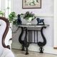 A & B Home Black/Silver Table-2