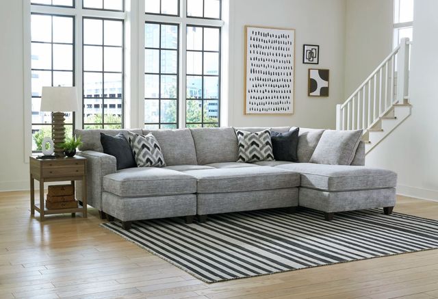 Peak Living 2-Piece Galactic Light Gray Sectional-3