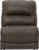 Signature Design by Ashley® Dunleith 5-Piece Chocolate Power Reclining Sectional-2