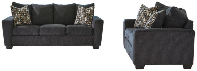Benchcraft® Wixon 2-Piece Slate Living Room Set-0