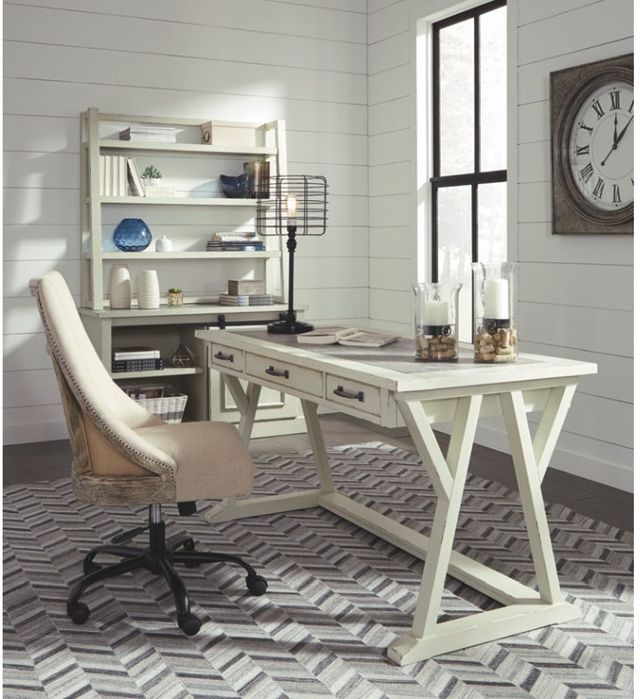 Signature Design by Ashley® Jonileene White/Gray 60" Office Desk-2