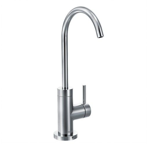 Moen® Sip Modern Chrome One-Handle High Arc Beverage Faucet-0