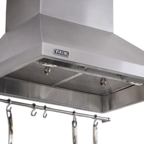 Viking® 3 Series 30” Antique Bronze Chimney Wall Hood with Standard Ventilator-1