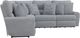 iAmerica Grace 3-Piece Shark Power Reclining Sectional-2