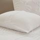 Olliix by Madison Park 3 Piece White Full/Queen Bahari Tufted Cotton Chenille Palm Comforter Set-2