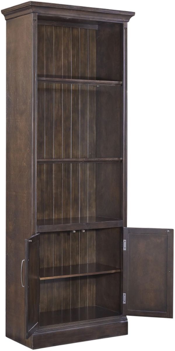 Parker House® Shoreham Medium Roast 35" Door Bookcase-1