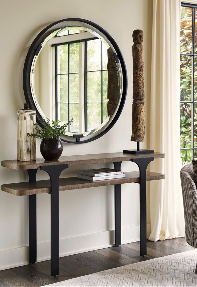 Lexington Home Zanzibar Kenya Senegal Console Table with Dark Umber Base-1
