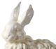 A & B Home White Bunny Figurine-4