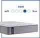 Sealy® Posturepedic® Lavina II Innerspring Firm Faux Euro Top Twin Mattress-4