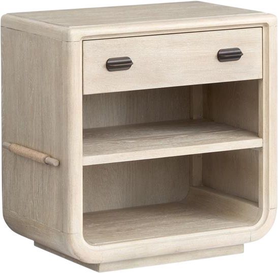 Magnussen Home® Sunset Cove Sanibel Brown Open Nightstand-0