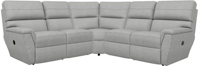 La-Z-Boy® Ava 3-Piece Oyster Manual Reclining Sectional-0