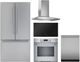 Thermador® 5 Piece Stainless Steel Induction Kitchen Package-0