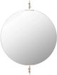 Surya Anastasya Antiqued Metallic/Silver Accent Mirror-0