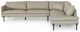 VIG Furniture Divani Casa Sherry 2-Piece Gray Leather Right-Arm Facing Sofa Sectional and Chaise-2